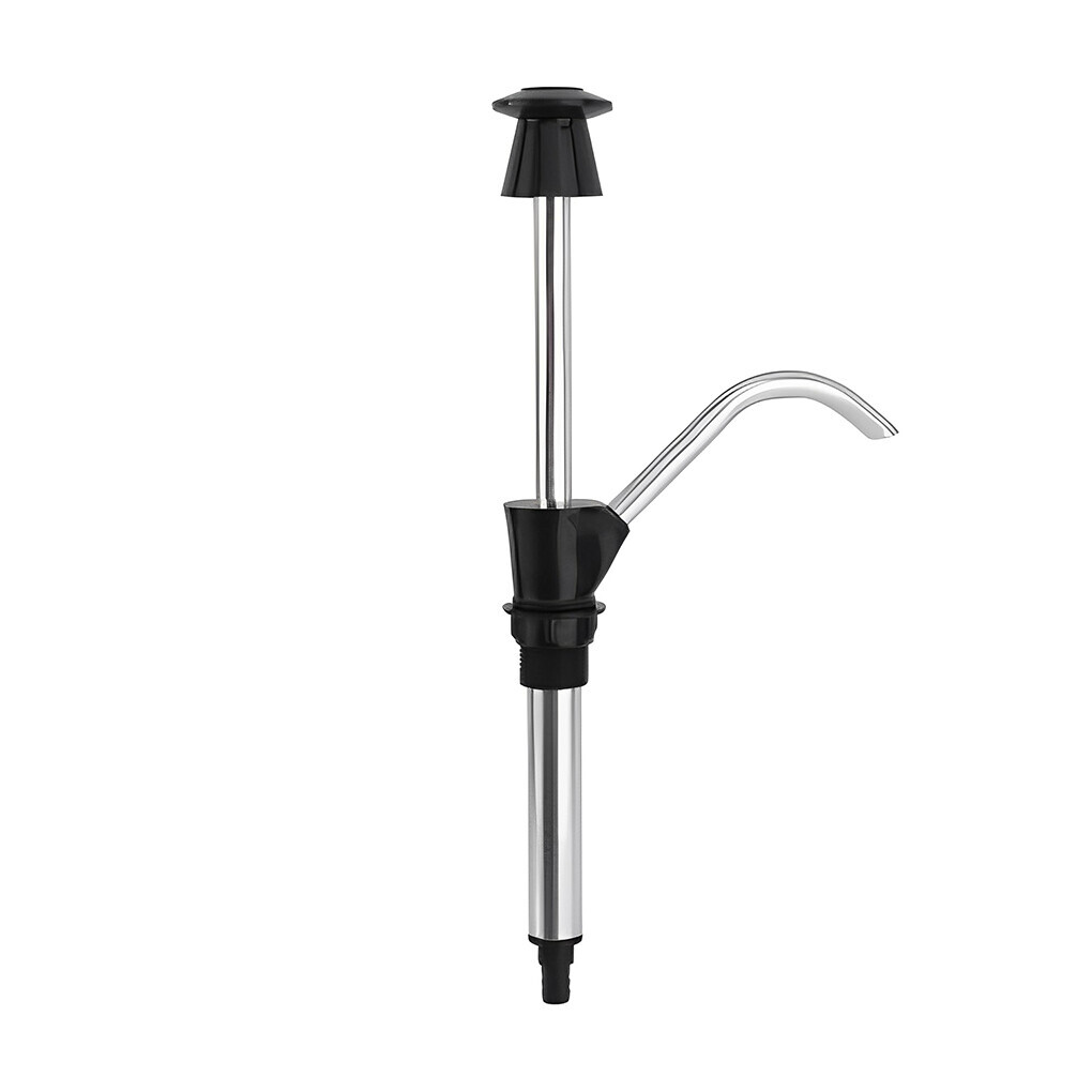 Universal Manual Portable Water Pump for Camper Trailer Sink Black White