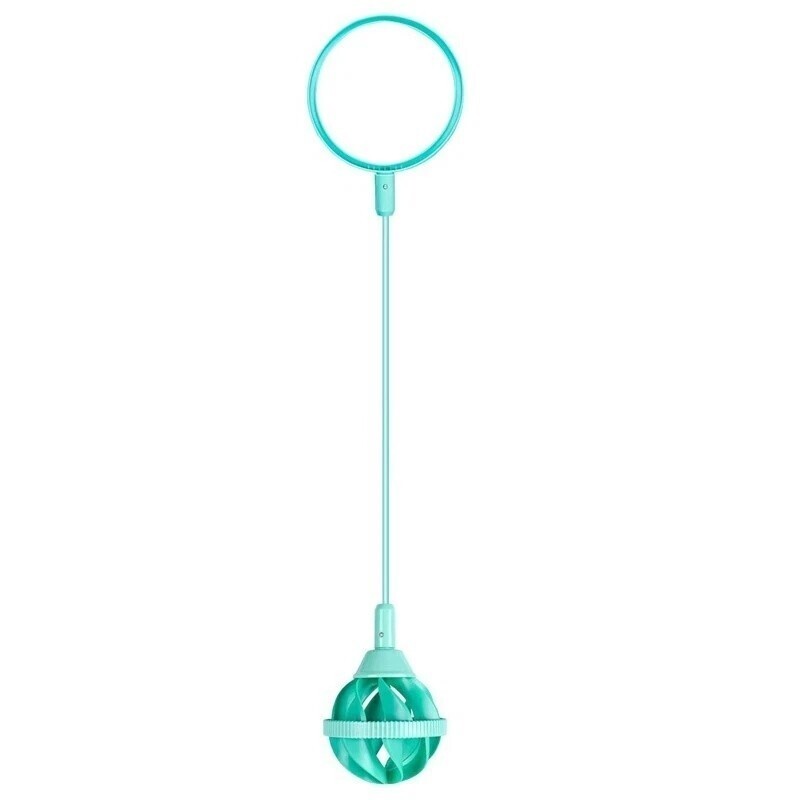 Outdoor Foldable Ankle Skip Ball for Kids Adults Fitness Skipping Sports Toy