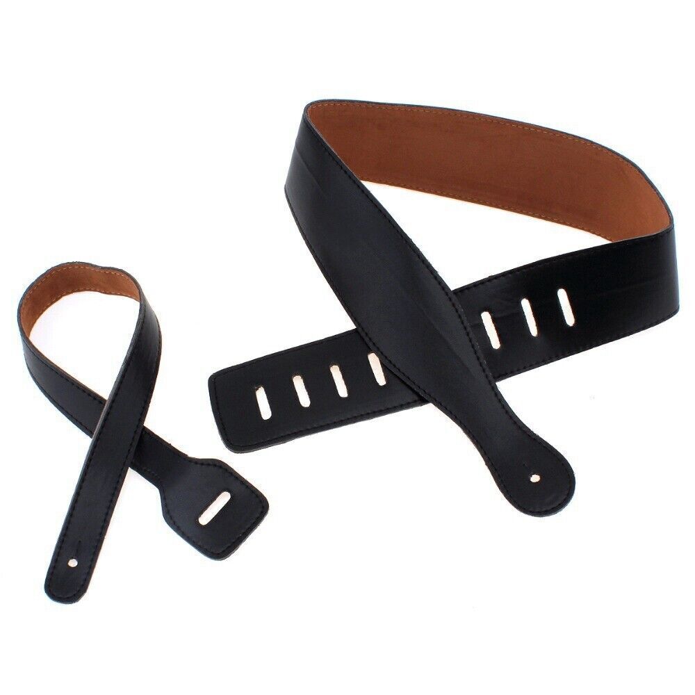NEW Adjustable Pu Guitar Straps, Suitable For Electric Guitars And Basses